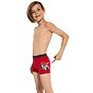 Boxerky s traktorem Cornette Kids Tractor Style 2 červené