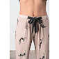 Luxusní dvoudílné dámské pyžamo Mya 17050 gray magnet