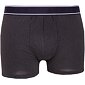 Pánské boxerky s přiznanou gumou v pase Andrie PS 5706  černé