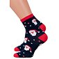 Vánoční obrázkové ponožky Steven 58136 navy