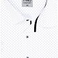 Elegantní košile pro muže AMJ Comfort VKBR 1277 bílo-grafit