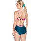 Elegantní dvoudílné plavky bez výztuže Timo 830618 multicolor