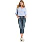 Cecil 3/4 kalhoty pro ženy 376617 mid blue
