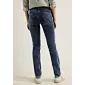 Slim fit džíny se středně vysokým pasem Toronto Cecil 376933 mid blue