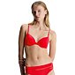 Jemně vyztužená podprsenka Calvin Klein QF9005E rouge