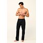 Bavlněné pánské dlouhé kalhoty Vamp s knoflíky 22674 dark gray