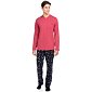 Vamp! dlouhé pyžamo pro muže 15646 red jester