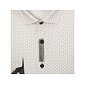 Košile s dlouhým rukávem AMJ Comfort VDBR 1190 černo-bílá