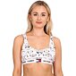 Sportovní podprsenka přes hlavu Tommy Hilfiger Bralette UW0UW02246 tisk