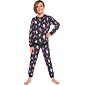 Chlapecké pyžamo Cornette Kids Gnomes 3 navy