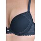 Dámská krajková push up podprsenka Sassa 25391 navy