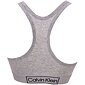 Sportovní Calvin Klein Bralette Reimagined Heritage QF6768E šedý melír