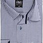 Pánská košile AMJ Style Slim Fit VDSR 1263 modrá kostička