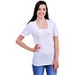 Bavlněné tričko pro ženy Pleas 163911 bílé