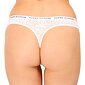 Krajková tanga Tommy Hilfiger UW0UW04514 bílá