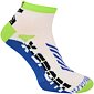 Kotníčkové funkční sportovní ponožky HOZA X-SPORT H3024 bílo-limet