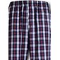Popelínové pyžamo Luiz Charles 328 navy-red kostička
