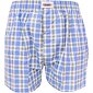 Plátýnkové trenýrky pro muže Climber 3100C71 olivo-jeans kostička