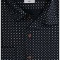 Pánská košile AMJ Comfort Slim Fit VDSB 1237 navy