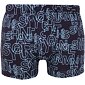 Pánské boxerky s modalem Andrie PS 5700 navy-tyrkys