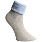 Ponožky Matex 608 Hermína Merino sv.modrá - video