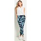 Letní kalhoty pro ženy Cecil 376603 navy vzor