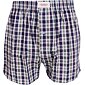 Moderní plátýnkové trenýrky Climber 3100C11 navy-zelená kostka