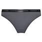 Dámská bavlněná tanga Tommy Hilfiger UW0UW04480 šedá