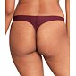Tanga laserem střižené Calvin Klein QD5147E bordo