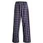 Popelínové pyžamo Luiz Charles 328 navy-red kostička