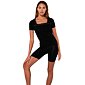 Elegantní dámské tričko s krátkým rukávem 20820 black