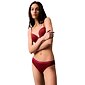 Dámské klasické kalhotky Calvin Klein Modern Logo QD5243 bordo