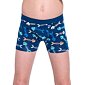 Chlapecké boxerky Cornette Young Fishbone navy