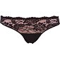 Brazilky s krajkou Lovely Girl 3591 černé