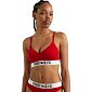 Sportovní podprsenka Tommy Hilfiger Bralette UW0UW004257 červená - video