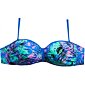Bandeau plavky Triola 85241/91 modrý vzor