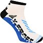 Kotníčkové funkční sportovní ponožky HOZA X-SPORT H3024 bílo-modrá