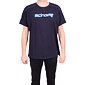 Pohodlné pánské tričko Scharf SFZ23054 navy-modrá