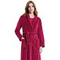 Jednoduchý dlouhý župan Vamp - Fuchsia berry