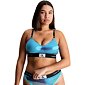 Podprsenka Calvin Klein Bralette collection 1996 QF7218E tyrkys vzor
