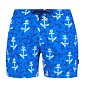 Pánské koupací šortky John Frank anchor navy JFSSWL36