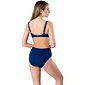Elegantní dvoudílné plavky bez výztuže Timo 830633 navy
