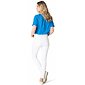 bílé slim fit jeans Yest