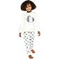 Bavlněné dívčí pyžamo Cornette Kids Forest Dreams smetanové