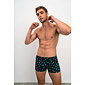Pohodlné pánské boxerky - set 2 ks Vamp 16864 blue oxford