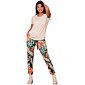 Designové kalhoty pro ženy 81-1010 multicolor