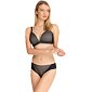 Jemně vyztužená podprsenka bez kostice Sweet Bra Timo 013797 černá
