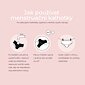 Menstruační kalhotky pro střední menstruaci Timo 191000 černé