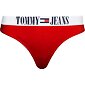 Dámská tanga Tommy Hilfiger UW0UW04209 červená