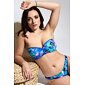 Bandeau plavky Triola 85241/91 modrý vzor